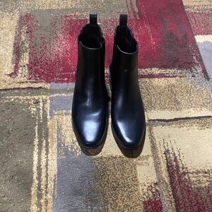 Men's Black Leather Boots